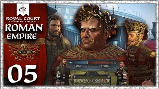 IMPERATOR OF THE TRUE ROMAN EMPIRE | Crusader Kings 3 Royal Court Roleplay (Julius Caesar - Rome) #5