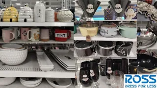 DINING AND KITCHEN ESSENTIALS (Fall+Halloween )| NEW DINNERWARE UPDATE At THE ROSS STORE FOR LESS