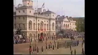 (1) Queen Mother's 90th Birthday Pageant: HM arrives at Horse Guards Parade