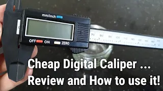 £3 digital caliper reviewed & how to use it - Great cheap accessory from AliExpress! 📏