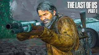 The Last of Us Remake PS5 - Shotgun + Revolver | Aggressive Kills - The Outskirts ( Survivor ) 4K