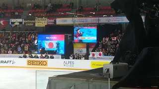 Rika Hikira after Fs - Grand Prix France Grenoble 2018 - Ladies Free - 24/11/2018 - Figure Skating