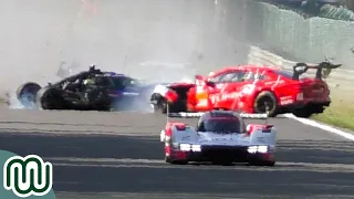 Best of WEC 6 hours of Spa 2024: Huge Crash, Contact, Hard Battles & Action at Spa-Francorchamps