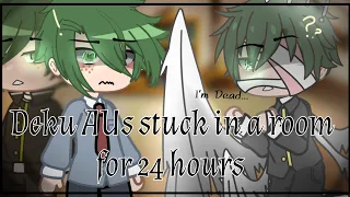 Deku's AUs stuck in a room for 24 hours + React || Gacha Club || Bnha Mha {Tododeku?} 1/2