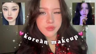 корейский макияж🌸✨// korean makeup *крашусь и болтаю*