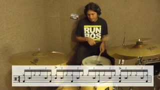 Drum Lesson - Kick Snare Hat #21 - The Inverted Halftime Shuffle