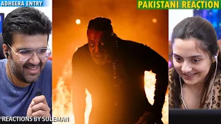 Pakistani Couple Reacts To Adheera Entry | KGF Chapter 2 | Rocking Star Yash | Sanjay Dutt