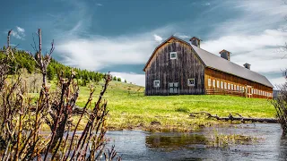 100 YEAR OLD Barn Tour including MONTANA History of LEGEND!