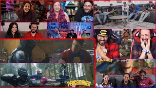 Youtubers React To Peacemaker And Vigilante Scenes Together - Peacemaker Ep 2 Reaction Mashup