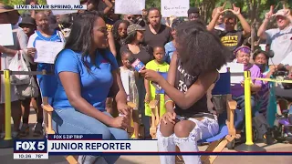 FOX 5 Zip Trip Silver Spring: Junior Reporter