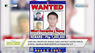 Balitang Bicolandia: Lider kan Concepcion Criminal Gang sa Bicol, gadan sa engkuwentro