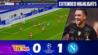 Football Life 2024 | Union Berlin 0-1 Napoli | UEFA Champions League 2023/24 | Extended Highlights