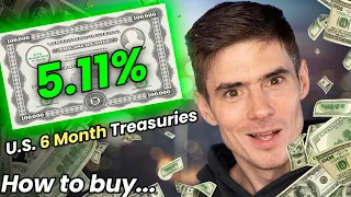 Make 5%+ On YOUR Money With TREASURY BILLS - How to Buy