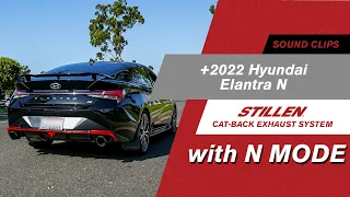 Hyundai Elantra N | STILLEN Exhaust Sound Clips w/N Mode