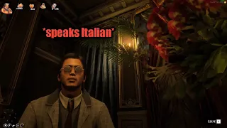 Wu turning into an Italian | WILD RP RDR2