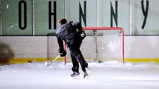 Top NHL stars shatter items in slow motion