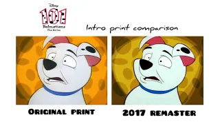 101 Dalmatians: The Series (1997-99): Intro Print Comparison (Original VS Remastered)
