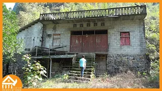 Single father moved to the countryside to spend $2000 to renovate his old house, great results