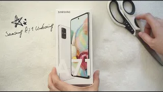 Samsung A71 Unboxing