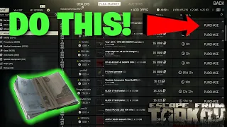 Escape From Tarkov - This Flea Market TIP Will SAVE and MAKE You Money!