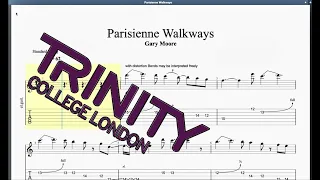 Parisienne Walkways (2012 Syllabus) Trinity Grade 5 Guitar