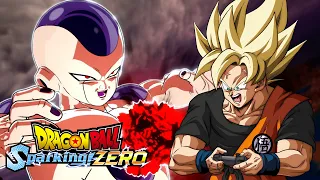 Goku Plays Sparking! Zero | FIGHTING FRIEZA IN STORY MODE!