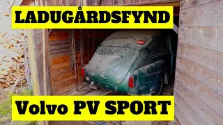 Volvo Pv Sport LADUGÅRDSFYND