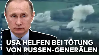 UKRAINE-KRIEG: US-Geheimdienst hilft offenbar bei Tötung russischer Generäle