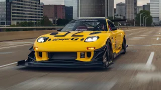 A Dash Of Magic: Chris Johnston’s RE Amemiya x R Magic Widebody RX7