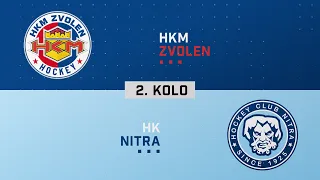 2.kolo HKM Zvolen - HK Nitra HIGHLIGHTS