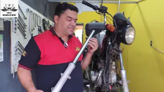 Como fazer a manutenção da canela de sua moto por Flaviano