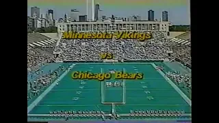 1979-09-09 Minnesota Vikings vs Chicago Bears