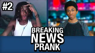 Breaking News PRANK on Omegle #2!