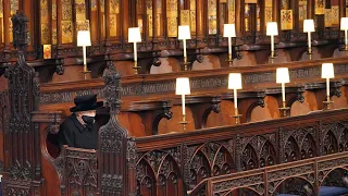 It was ‘heart breaking’ to see the Queen sit alone at Prince Philip’s funeral