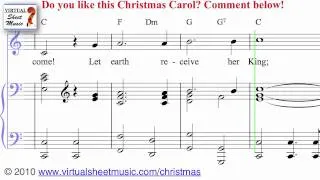 Joy to the World Sheet Music and Carol - Christmas Sheet Music Video Score