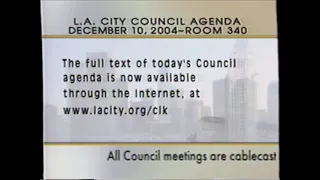 Regular City Council - 12/10/04