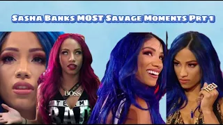 Sasha Banks MOST Savage Moments:Prt1|LegitBanksedUp