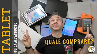 Che TABLET COMPRARE? I MIGLIORI (e i PEGGIORI) tra 89 e 1899 euro