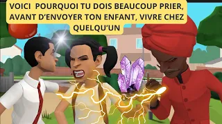 VOICI POURQUOI TU DOIS PRIER AVANT D'ENVOYER TON ENFANT VIVRE CHEZ QUELQU'UN. #prayer  #animation