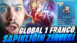 GLOBAL 1 FRANCO SAPIKLIĞIN ZİRVESİ! - Mobile Legends