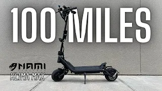 First 100 Miles on the Nami Klima Max- eScooter Ownership Review! [4K]