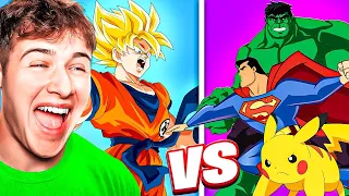 BECKBROS React To GOKU vs EVERYBODY! (Animation)