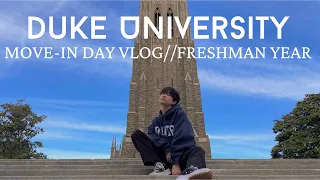 college move-in day vlog // duke university (freshman year)