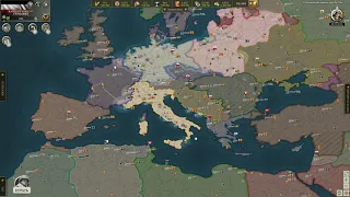 Call of War 1.5 новая механика. Игра за Германию на маленькой карте.