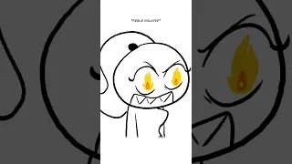 Im Gonna Say A Word 😜 (Animation Meme) Orig: @drumsy  #shorts