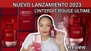 🛑 L'INTERDIT ROUGE ULTIME Givenchy Nuevo 2023 | Reseña| Vale la pena tener los dos Rouge? + Bloopers