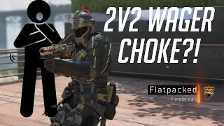 2v2 BO4 SnD Wager CHOKE? | Flatpacked & BigCragles | 2v2 Wager #3