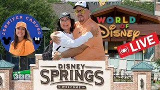 🔴LIVE Disney Springs Walt Disney World