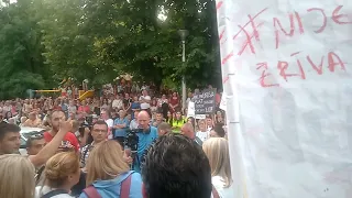 Protesti u Jablanici - Ne nasilju nad ženama