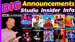 BIG 4K UltraHD Blu Ray Movie Announcements, Reveals & Studio Insider Info! Collector’s Film Chat #34